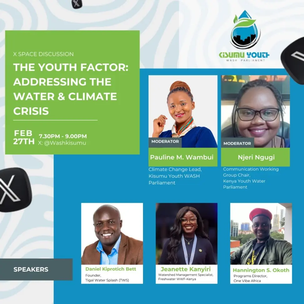 Addressing the water & climate crisis